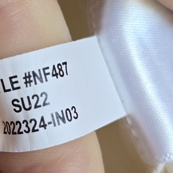 Madewell New Cream Embroidered Linen Tropical Floral Shirt Jacket Size Large - Picture 14 of 15